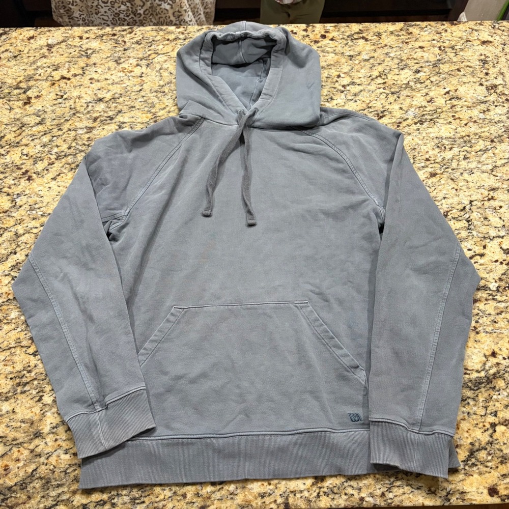 VRST Performance Hoodie Mens Medium Grey Pullover Raglan ws